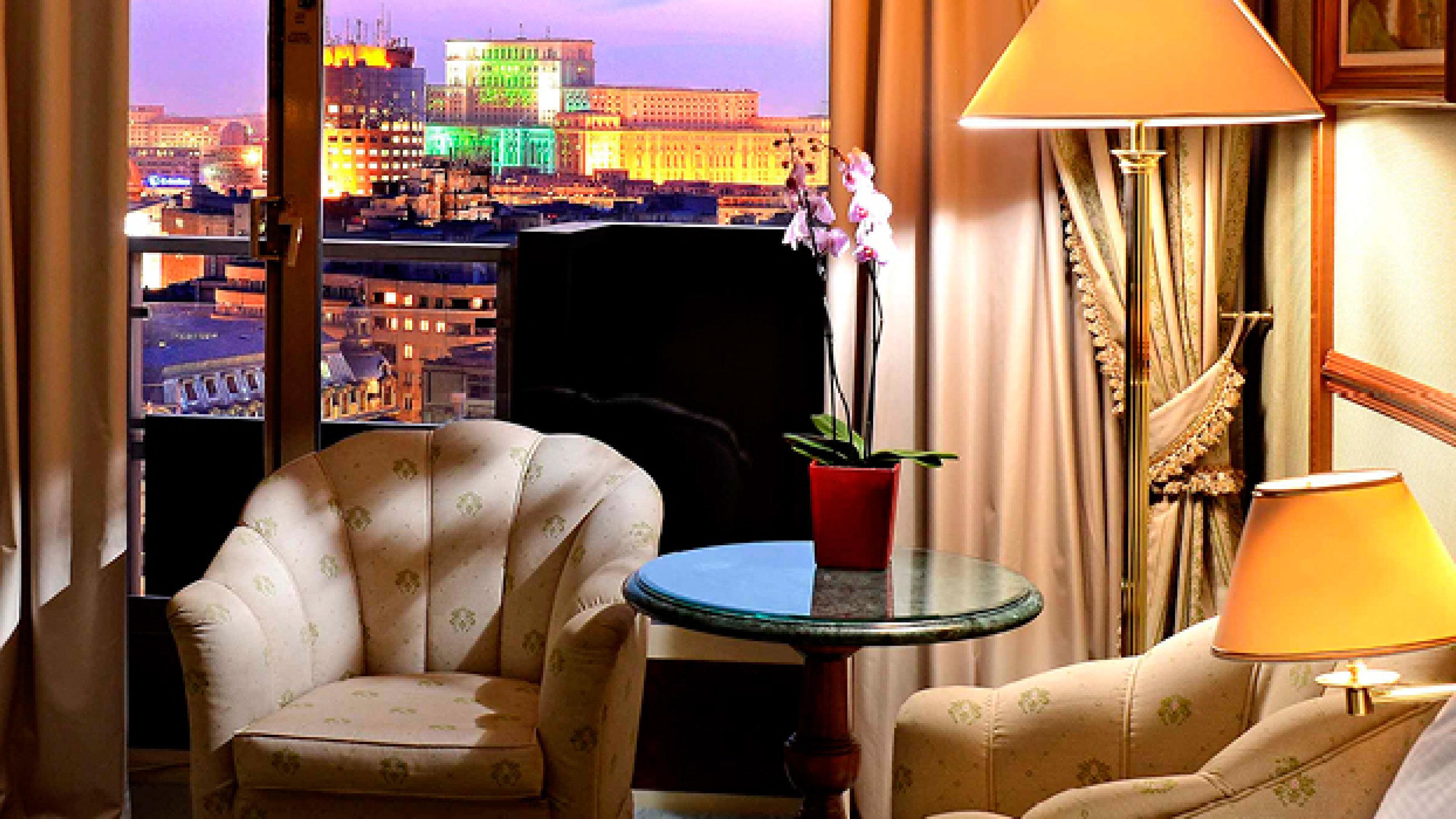 Grand Hotel Bucureşti Exterior foto A room at the hotel